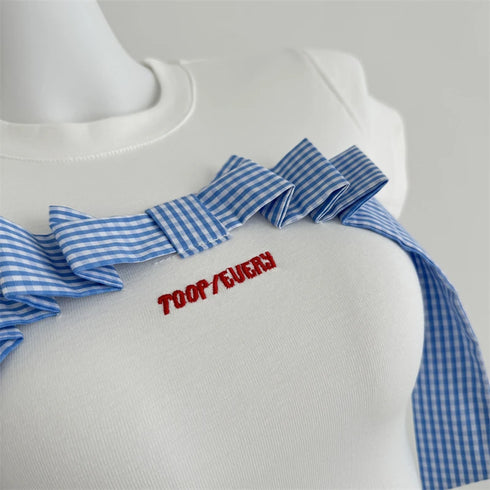プレゼントリボンTシャツ